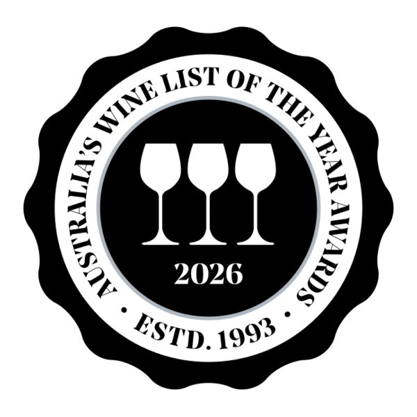 Australia's Wine List of the Year 2026 – 3 Glasses